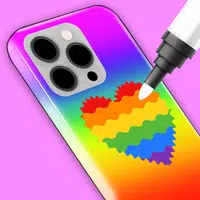 Phone Case Maker: Tie Dye Game APK