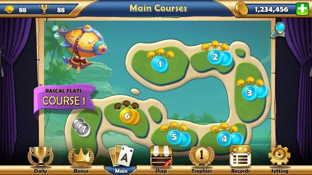 Seagirt Solitaire Screenshot2