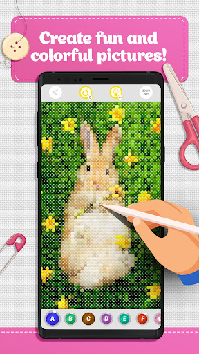 Cross Stitch Coloring Art Screenshot3