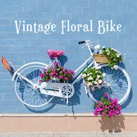 Vintage Floral Bike Theme APK