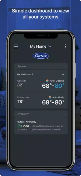 Carrier Home Screenshot1