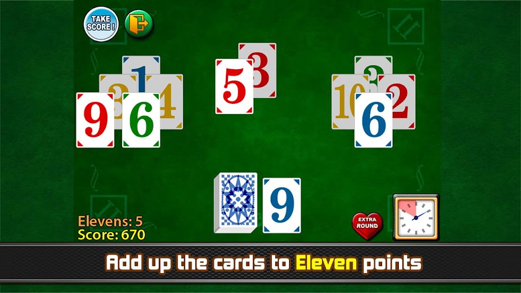 Take Eleven - Eleven solitaire Screenshot1