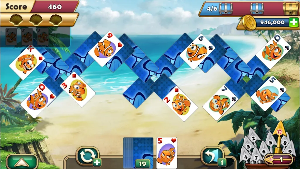 Seagirt Solitaire Screenshot3