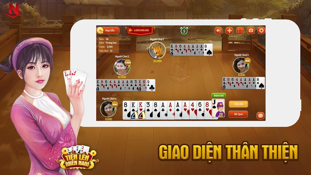 Hội Quán - Tiến Lên Screenshot3