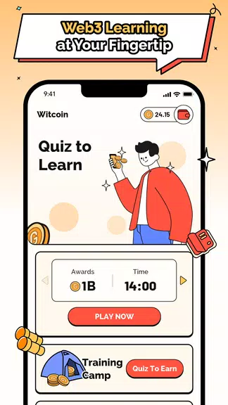 Witcoin: Web3 Play to Learn Screenshot1