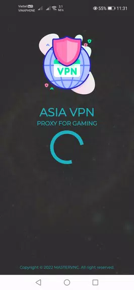 Asia VPN - Proxy for Gaming Screenshot1