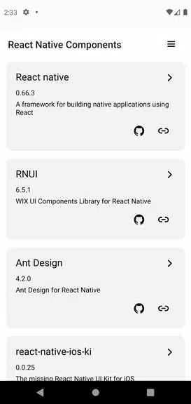 Expo & React Native components Screenshot1