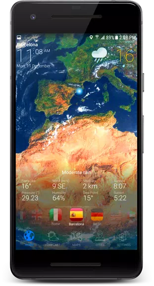 3D EARTH - weather forecast Screenshot4