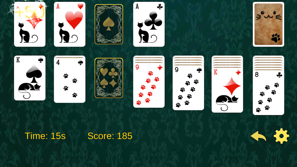 Solitaire Euchre card retro Screenshot3