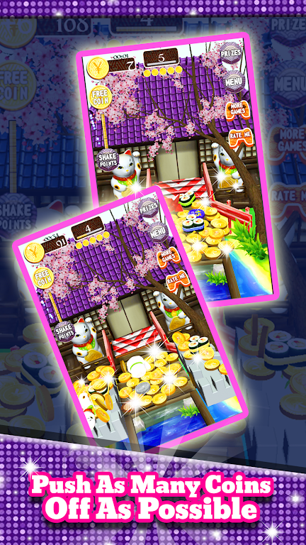 Coin Japan Pusher Fever Mania Screenshot3