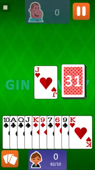 Gin Rummy Free Card Game Screenshot3