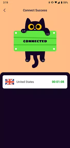 Black Cat - Super Fast VPN Screenshot4