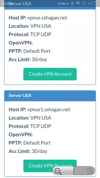 SSHAGAN: Free VPN Screenshot2