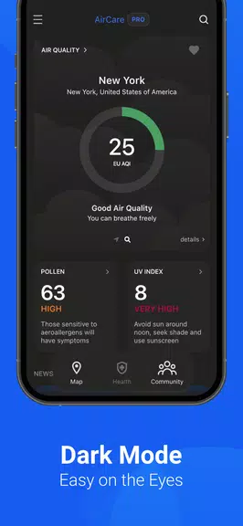 Air Quality & Pollen - AirCare Screenshot3