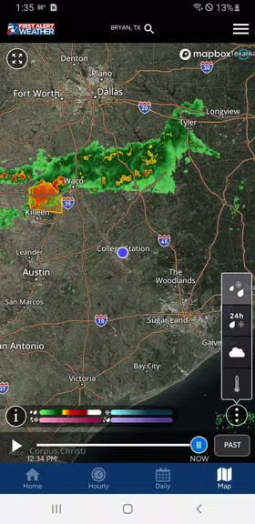 KBTX First Alert Weather Screenshot3