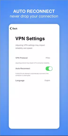 FortifyVPN - Best VPN Fast, Secure & Unlimited Screenshot3