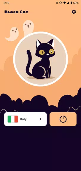 Black Cat - Super Fast VPN Screenshot1