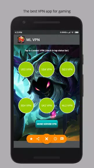 ML VPN - VPN For MOBA Gaming Screenshot4