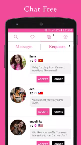 Agapi - Free International Dating App Screenshot2