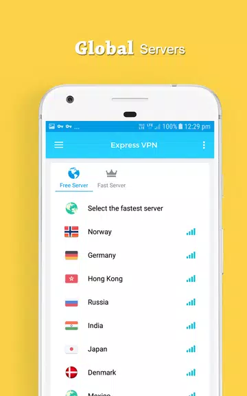 Free VPN - Fast, Secure and Unblock Proxy & Sites Screenshot2