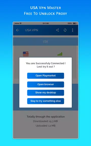 USA VPN MASTER - Free To Unblock Proxy Screenshot3