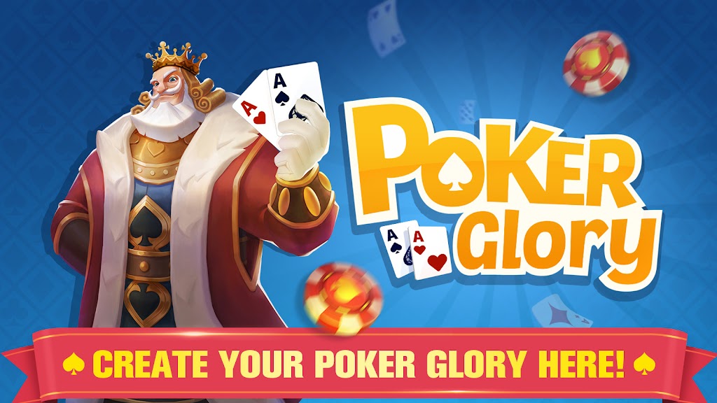 PokerGlory – Free Texas Hold'em Screenshot1