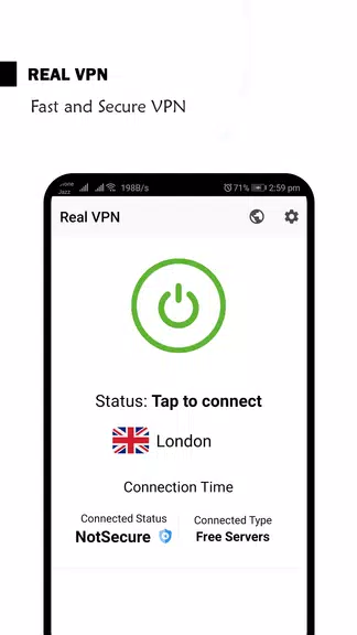 Real VPN – Super Unlimited Fas Screenshot1