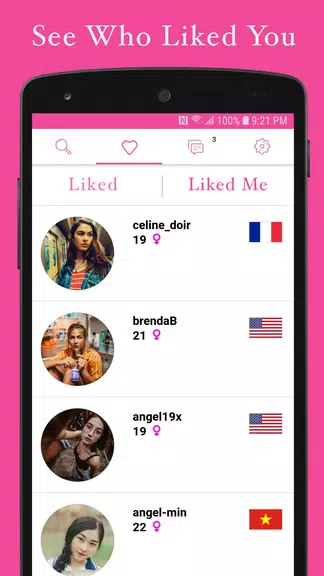 Agapi - Free International Dating App Screenshot3