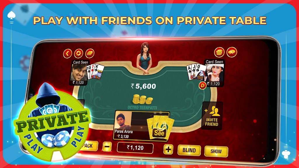 Teen Patti Octro: 3 Patti Game Screenshot4