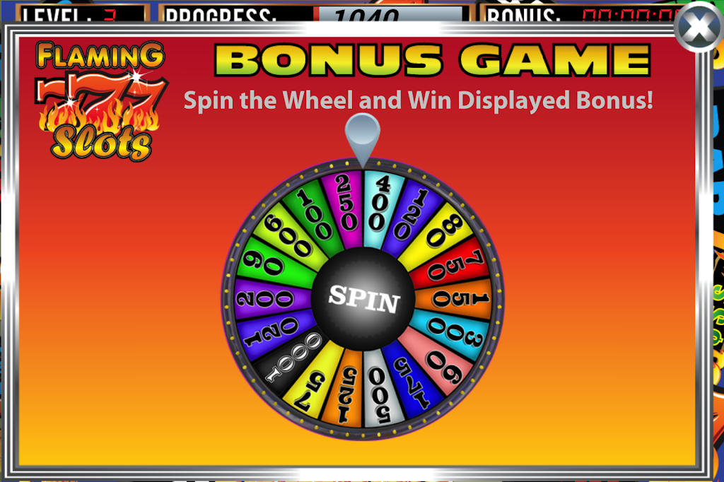 Flaming 7's Slot Machine Screenshot3