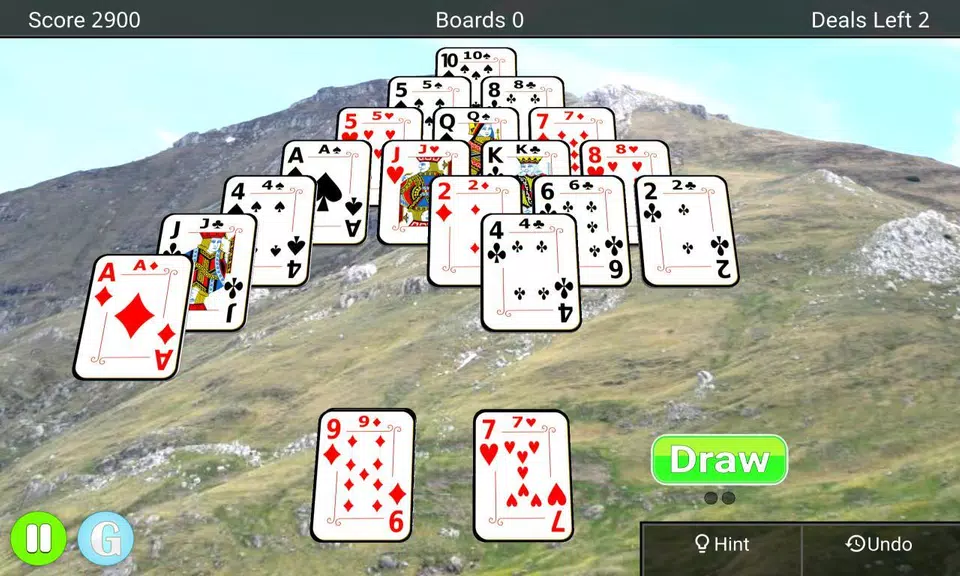 Pyramid Solitaire 3D Screenshot2