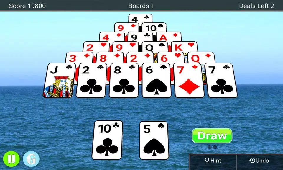 Pyramid Solitaire 3D Screenshot3