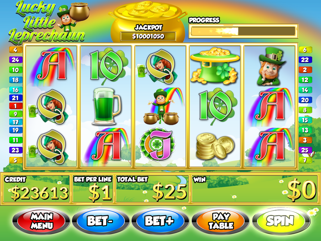 Lucky Little Leprechaun Slots Screenshot1