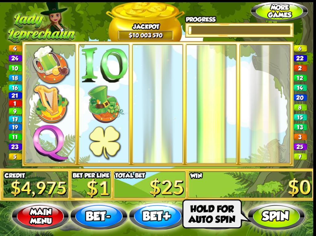 Lady Leprechaun Slots FREE Screenshot1