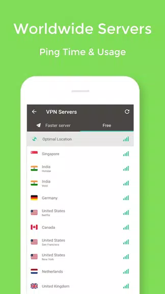 TOP VPN - Free VPN Proxy, Best & Fast Shield Screenshot3