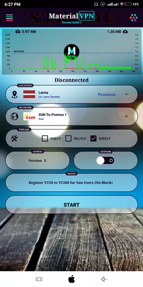 MaterialVPN Xtreme Screenshot1