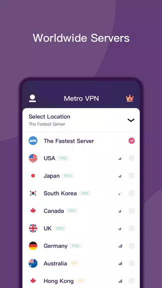 Metro VPN--Secure & Fast VPN Proxy Server Screenshot2