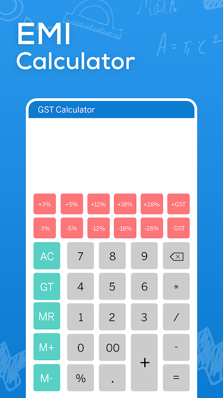 EMI Calculator - Home, Car, personal Loan, GST,SIP Screenshot3