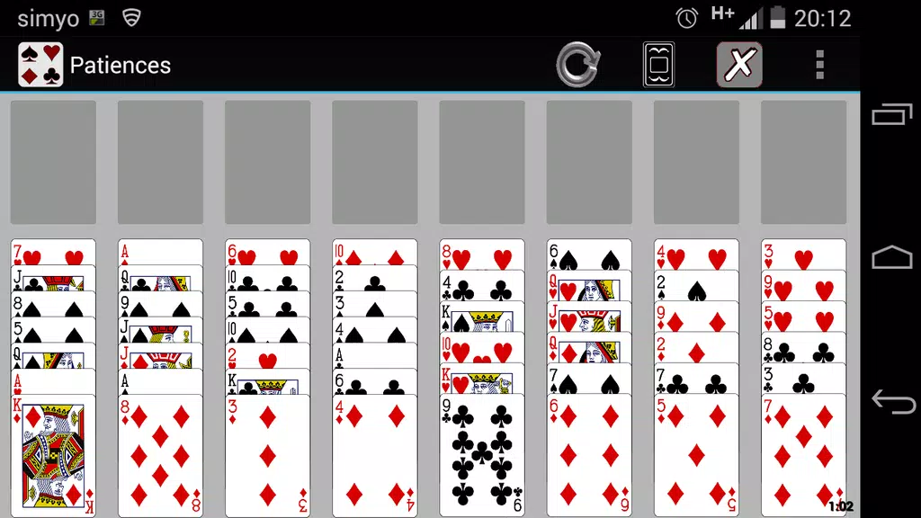 Patiences: 4 casual card games Screenshot4