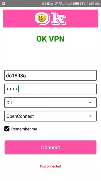 OK VPN - One Click Connect Screenshot3