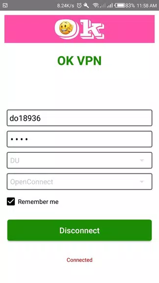 OK VPN - One Click Connect Screenshot4