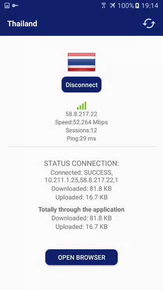 Thailand VPN Free Screenshot4