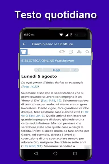 Esaminiamo le Scritture ogni Screenshot2