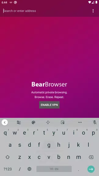 Bear VPN Browser - Simple and Fastest Browser VPN Screenshot1