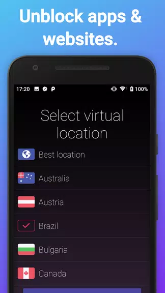 EzyVPN - Free VPN & Proxy Screenshot1