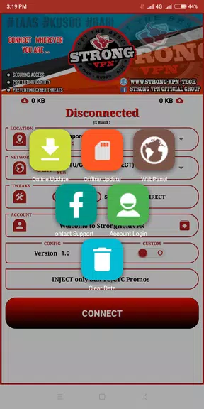 StrongHoldVPN Extreme Screenshot2