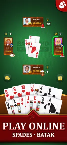 Spades - Batak Online HD Screenshot2