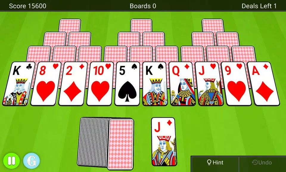 TriPeaks Solitaire 3D Screenshot1