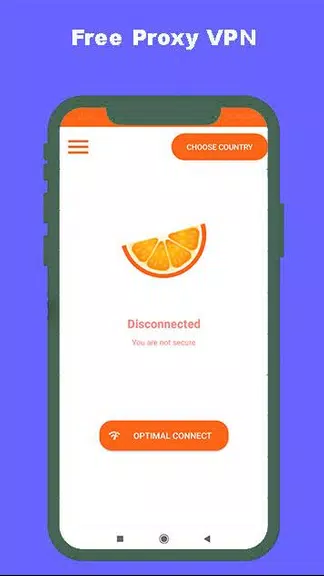 Orange VPN - Unlimited Unblock Free Wifi Proxy VPN Screenshot1