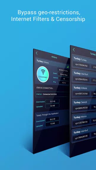 Turkey VPN Free - Easy Secure Fast VPN Screenshot3